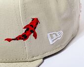 Kšiltovka New Era 9FIFTY MLB Koi Fish New York Yankees Stone / Optic White