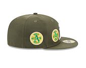 Kšiltovka New Era 59FIFTY MLB 5 Olive WS Oakland Athletics New Olive / White