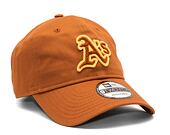 Kšiltovka New Era 9TWENTY MLB Boucle Oakland Athletics Caramel Brown / Pineapple