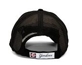 Kšiltovka New Era 9FORTY Trucker MLB Home Field New York Yankees Black / Lava Red