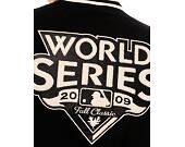 Bunda New Era MLB World Series Varsity Jacket New York Yankees Black / Off White