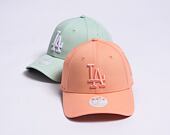Dámská kšiltovka New Era 9FORTY Womens MLB League Essential Los Angeles Dodgers Pale Orange