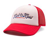 Kšiltovka Karl Kani Kani Star Trucker Cap red/off white