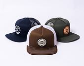 Kšiltovka Brixton Oath MP Trucker Hat - Sepia/White