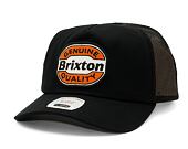 Kšiltovka Brixton Keaton MP Trucker Hat - Black/Black