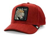 Kšiltovka Goorin - Trucker - The Suede Dragon - Burgundy