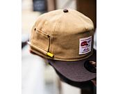 Kšiltovka New Era - Image Drop - Work Cap GOLFER - Tan Brown / Walnut