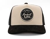 Kšiltovka Mitchell & Ness - Baseball Trucker - Cream/Black