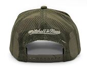 Kšiltovka Mitchell & Ness - Baseball Trucker - Cream/Olive
