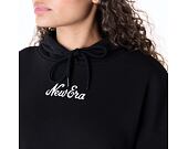 Dámská Mikina New Era - Script Crop Hoodie - Black