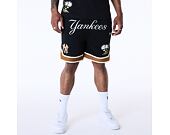 Kraťasy New Era - MLB Floral Mesh - NY Yankees - Black
