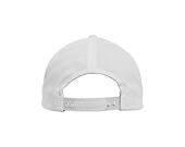 Kšiltovka Yupoong 5-Panel Curved Classic Snapback white
