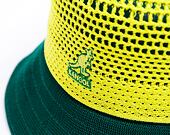 Klobouk Kangol - Double Mesh Lahinch - Sulphur/Masters Green