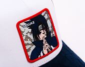 Kšiltovka Trucker Capslab X Naruto - Sasuke Itachi - Serge Coton Mesh Imprime