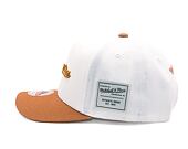 Kšiltovka Mitchell & Ness - Branded - Comfy Core Stretch Snapback - White-Tan