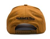 Kšiltovka Mitchell & Ness - Branded - Interlock Crest Pro Snapback - Tan