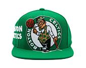 Kšiltovka Mitchell & Ness - Boston Celtics - Big Time Snapback - Green