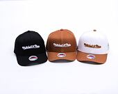 Kšiltovka Mitchell & Ness - Branded - Comfy Core Stretch Snapback - White-Tan