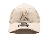 Kšiltovka New Era - MLB Linen 9TWENTY - NY Yankees - Stone