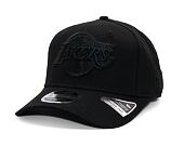 Kšiltovka New Era - NBA Black on Black 9FIFTY Stretch-Snap - LA Lakers - Black