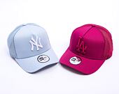 Dětská Kšiltovka New Era - MLB League Essential 9FORTY Trucker - LA Dodgers - Cherry