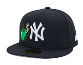 Kšiltovka New Era - MLB Food Icon 59FIFTY - NY Yankees - Navy / White