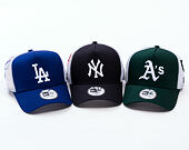 Kšiltovka New Era - MLB Mesh Patch 9FORTY Trucker - NY Yankees - Navy