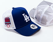 Kšiltovka New Era - MLB Side Patch 9FORTY Trucker - LA Dodgers - Blue