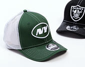 Kšiltovka New Era - NFL Contrast Stitch 9SEVENTY Stretch-Snap - NY Jets - Green