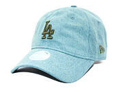 Dámská Kšiltovka New Era - MLB Denim 9TWENTY - LA Dodgers - Blue / New Olive