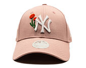 Dámská Kšiltovka New Era - MLB Beaded 9FORTY - NY Yankees - Pink