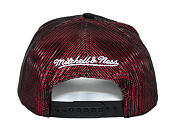 Kšiltovka Mitchell & Ness - NBA Tremor Trucker - Chicago Bulls - Black