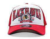Kšiltovka New Era -  9FORTY A-Frame NHL Distressed - Chicago Blackhawks - Team Color