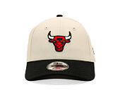 Dětská Kšiltovka New Era - NBA Color Block 9FORTY - Chicago Bulls - Stone / Black
