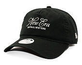 Dámská Kšiltovka New Era - A-Frame Cursive Script 9TWENTY A-Frame - Black / White
