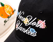 Dámská Kšiltovka New Era - MLB Floral Script 9TWENTY - NY Yankees - Black