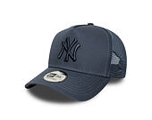 Kšiltovka New Era - MLB League Essential 9FORTY Trucker - NY Yankees - Muted Indigo