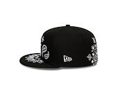 Kšiltovka New Era - MLB Paisley Bandana 59FIFTY - NY Yankees - Black