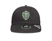 Kšiltovka New Era - Seasonal POP 9FIFTY Stretch-Snap - AS Roma - Graphite