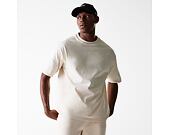 Triko New Era - Oversized Flag Tech Tee - Cream