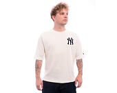 Triko New Era - MLB Waffle Tee - NY Yankees - Off White