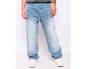 Džíny Karl Kani - Og K Aop Carpenter Straight Leg Jeans Blue