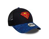 Dětská Kšiltovka New Era - Seasonal Superman 9FORTY - Azure