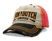 Kšiltovka Von Dutch - Trucker - Washed Black/Grey/Red
