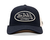 Kšiltovka Von Dutch - Trucker - Flag - Black/Beige
