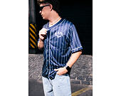 Dres Karl Kani - Kani Pinstripe Baseball Jersey - Blue