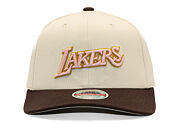 Kšiltovka Mitchell & Ness - Blush Sand Classic Red - Los Angeles Lakers - Sand/Brown