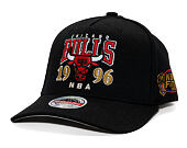 Kšiltovka Mitchell & Ness - NBA Championship Classic Red 1996 - Chicago Bulls - Black