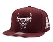 Cap Mitchell & Ness - NBA Fashion Basic Snapback - Chicago Bulls - Dark Purple