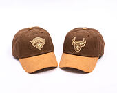 Kšiltovka Mitchell & Ness - NBA Lux Chain Strapback - Chicago Bulls - Brown